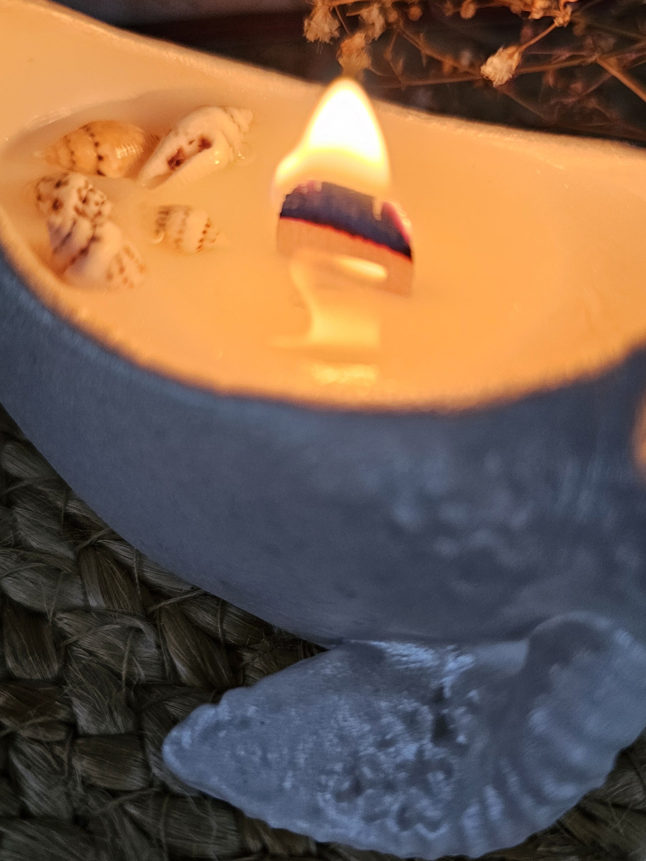 MoonWhale – Handmade Whale Soy Candle – Ocean Magic for Your Space