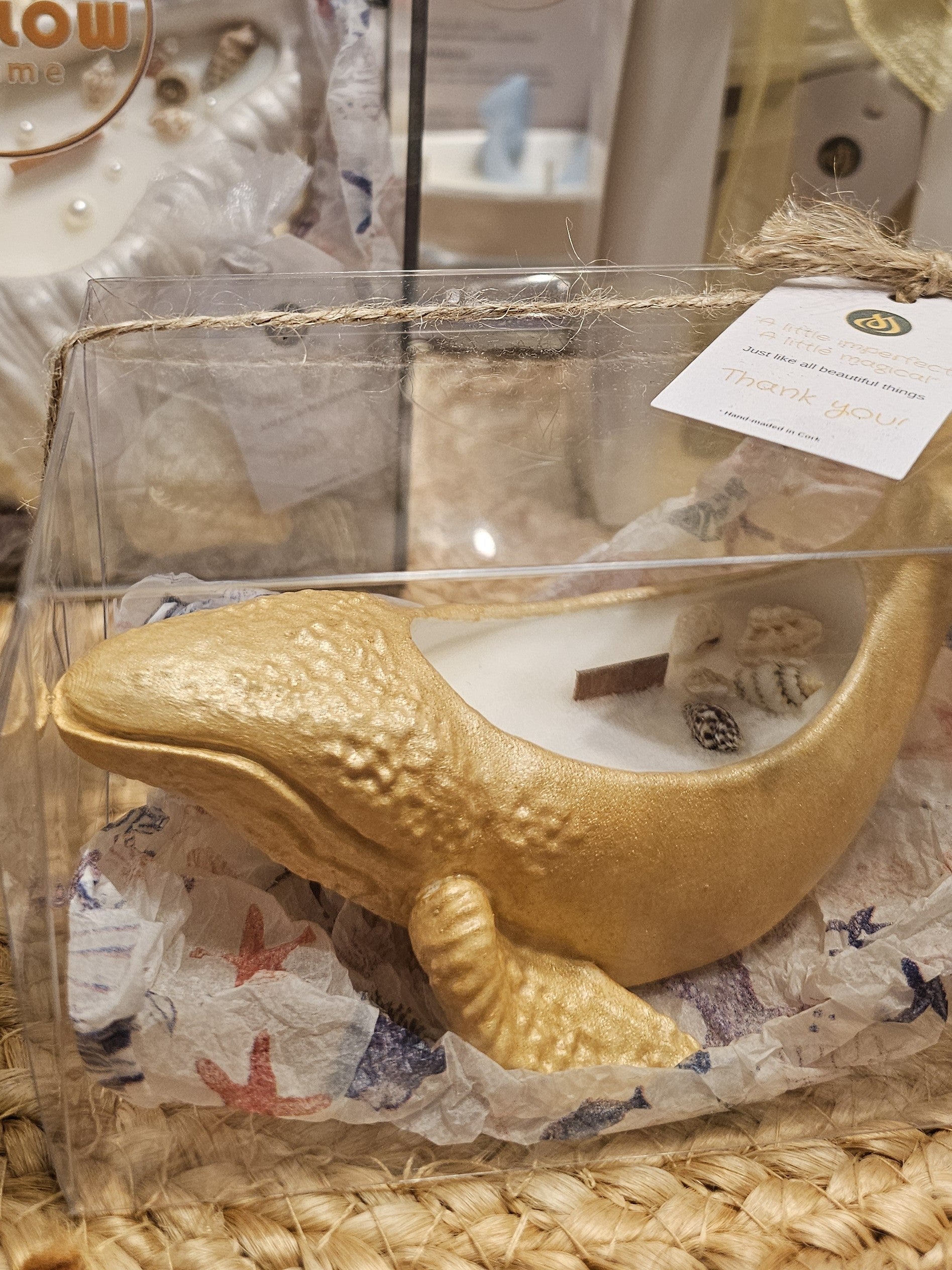 MoonWhale – Handmade Whale Soy Candle – Ocean Magic for Your Space