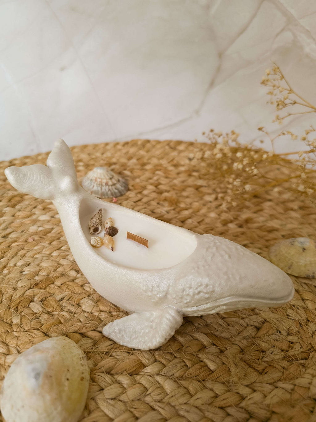 Whale Shaped Soy Candle – MoonWhale | Coastal Décor & Ocean Gift