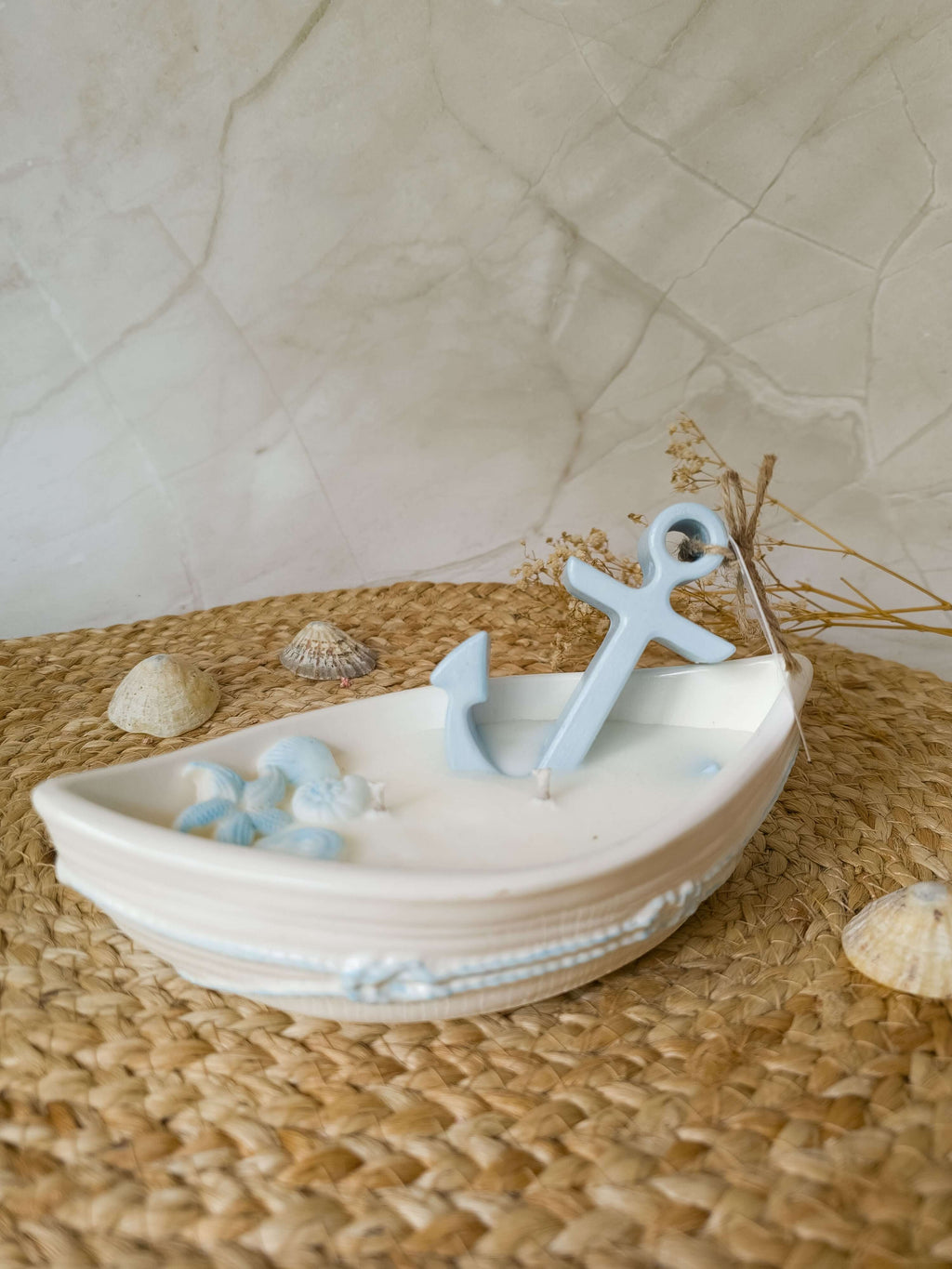 Soy Candle in Boat Jar – Surf Whisper | Coastal Décor & Gift